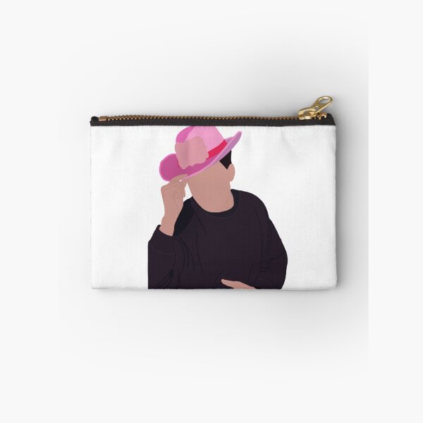 Item preview, Sebastian Stan wearing a pink cowboy hat  designed and sold by Aurora and Aly.