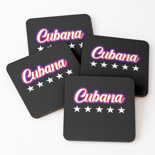 Item preview, cubana Cuban girl flag designed and sold by Rustic Valley Studio.