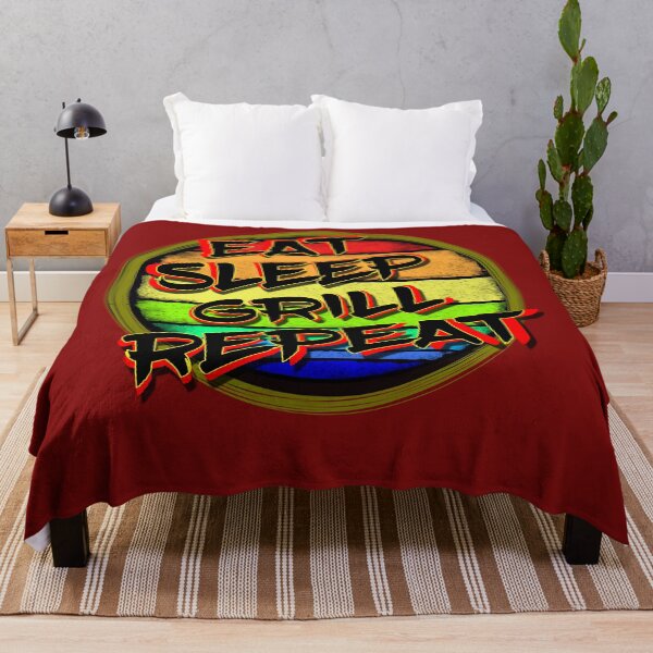 Item preview, Eat Sleep Grill Repeat designed and sold by ronnieyoung.