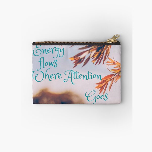 Item preview, Energy Flows Where Attention Goes, Law of Attraction Quote, Inspirational designed and sold by TheLomiLoveBus.