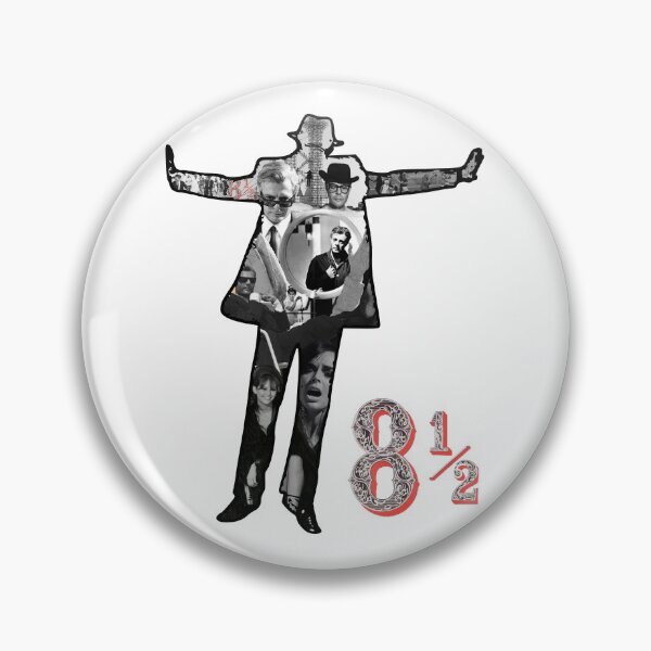 Item preview, Fellini's 8 1/2 Floating Man Collage designed and sold by theoralcollage.