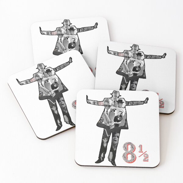Item preview, Fellini's 8 1/2 Floating Man Collage designed and sold by theoralcollage.