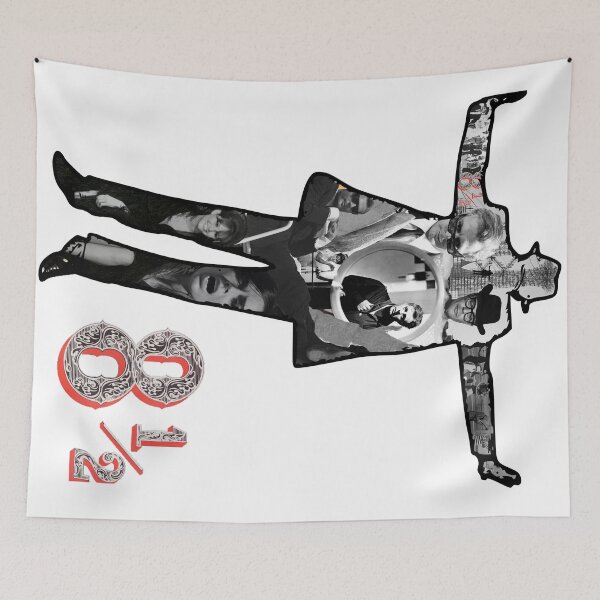 Item preview, Fellini's 8 1/2 Floating Man Collage designed and sold by theoralcollage.