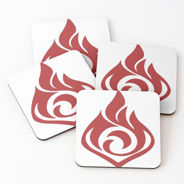 Item preview, Pyro Logo Genshin designed and sold by xAmalie.