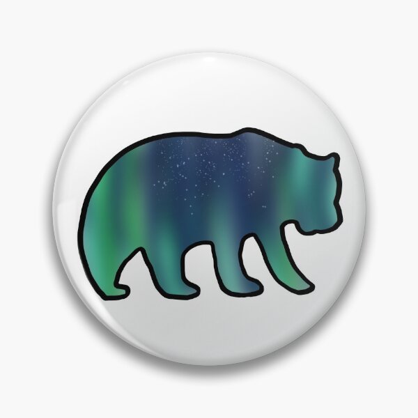 Item preview, Northern Lights Bear designed and sold by CraftersCrack.