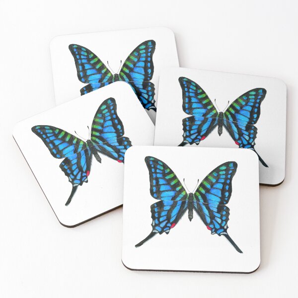 Item preview, Large Striped Swordtail butterfly  designed and sold by ColorSplendor.