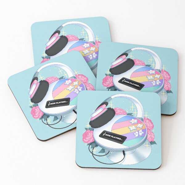Item preview, Flowery CD Player (Pastel) designed and sold by Kaninchenbau.