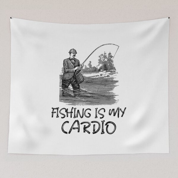 Item preview, FISHING IS MY CARDIO designed and sold by PTree1.