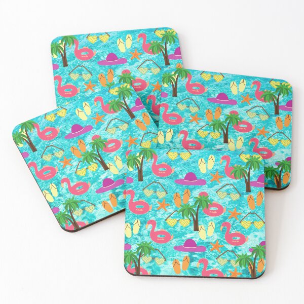 Item preview, Cute Summer Ocean Beach Tropical Collage designed and sold by silviaol.