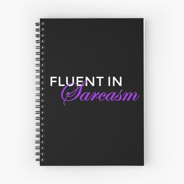 Item preview, Fluent In Sarcasm (For Dark Background) designed and sold by janina3.