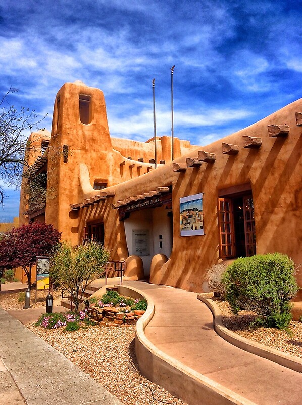 "Museum Of Art, Santa Fe, New Mexico" By Fauselr | Redbubble