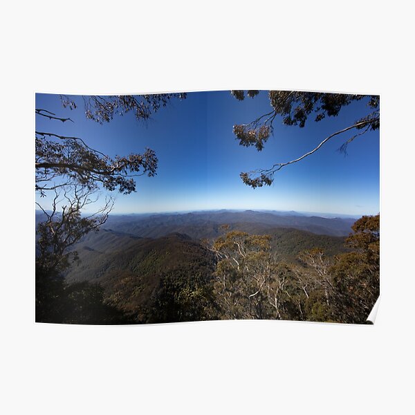 View from Point Lookout in the New Engalnd National Park Poster