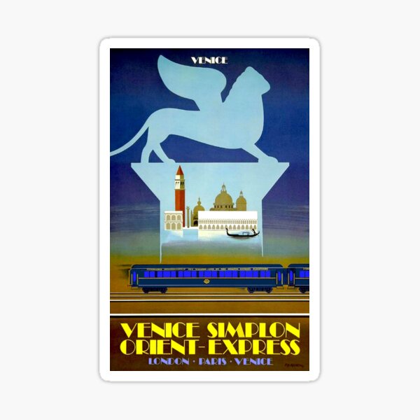 Artikel-Vorschau von VENEDIG SIMPLON ORIENT EXPRESS; Reise-Werbedruck, designt und verkauft von posterbobs.