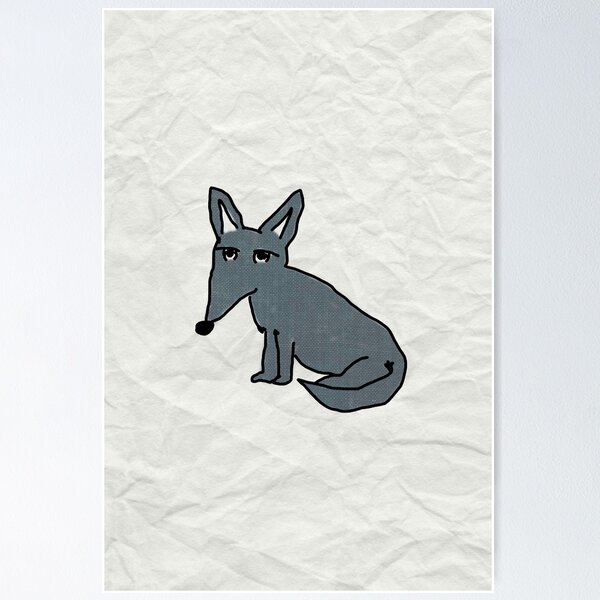 Item preview, Blue Fox  designed and sold by TheyComeAlong.