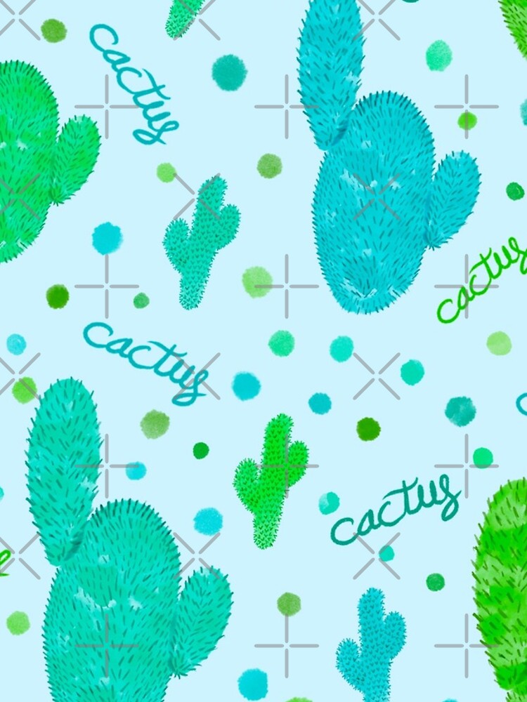Thumbnail 4 of 4, iPhone Case, cactus pattern - cactus in watercolor designed and sold by Fatamimosh.