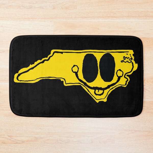 Item preview, North Carolina Happy Face with tongue sticking out designed and sold by pelagio.