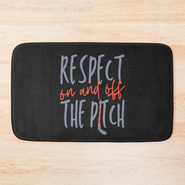 Item preview, Respect On and Off The Pitch Hockey Stick Design designed and sold by SweetAndSpice.