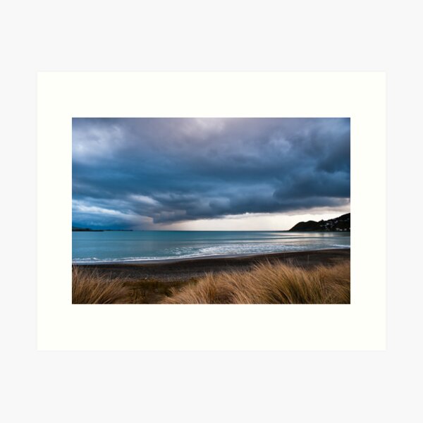 Outflying the storm Art Print