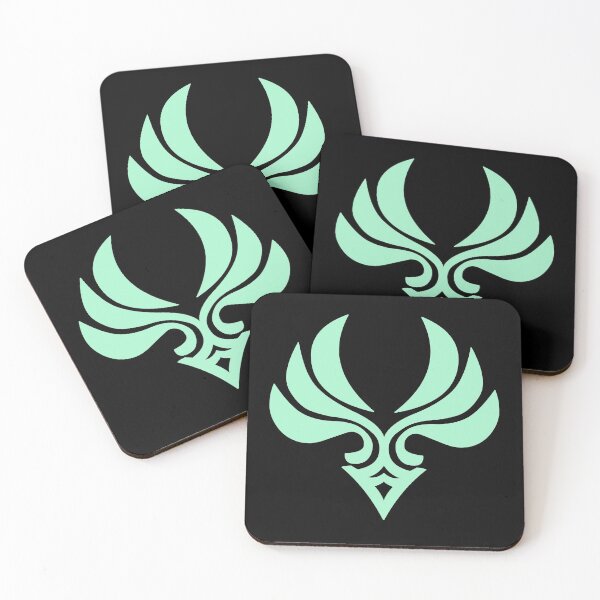 Item preview, Anemo Logo Genshin designed and sold by xAmalie.