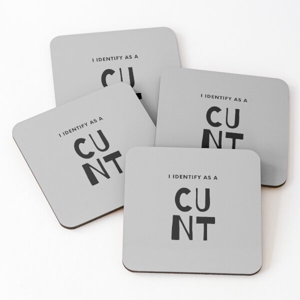 Item preview, I Identify As A CUNT designed and sold by RudeThings.