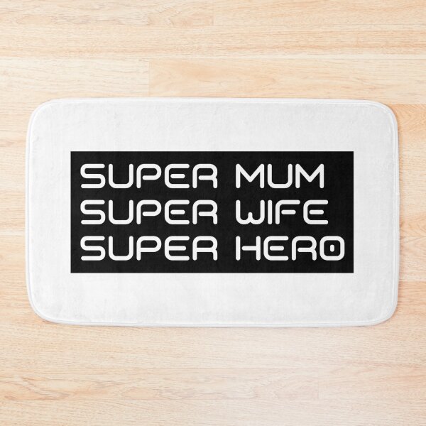 Item preview, Super Mum, Super Wife, Super Hero. Funny Mum Life Design.  designed and sold by That Cheeky Tee.