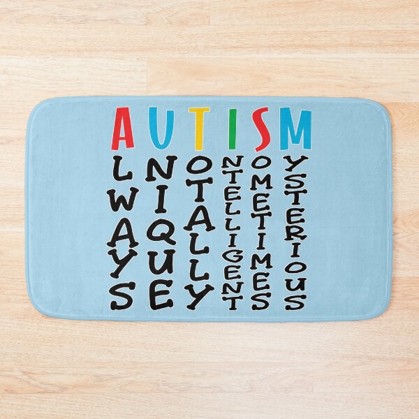 Item preview, Autism - Always Unique, Totally Intelligent, Sometimes Mysterious designed and sold by Rosinda.