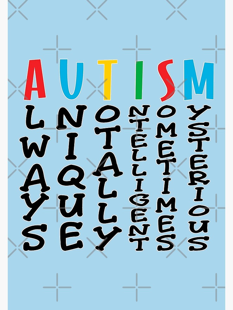 Always Unique Totally Intelligent Sometimes Mysterious Autism -   Portugal