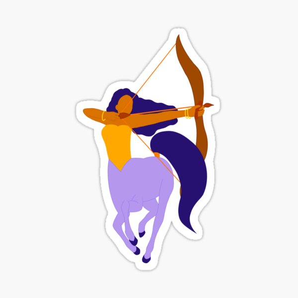 Item preview, Psychedelic Art Sagittarius Archer Centaur designed and sold by LexeesArt.