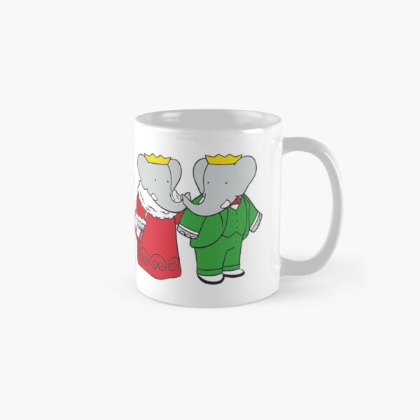 Babar et celeste Mug classique