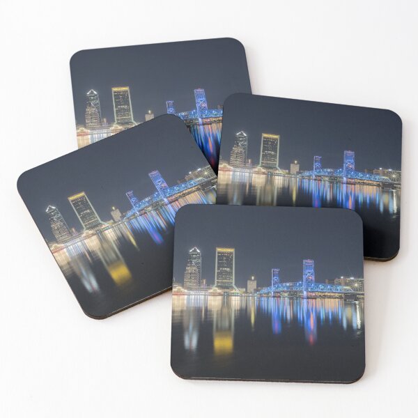 Item preview, Jacksonville at Night designed and sold by chasethislight.