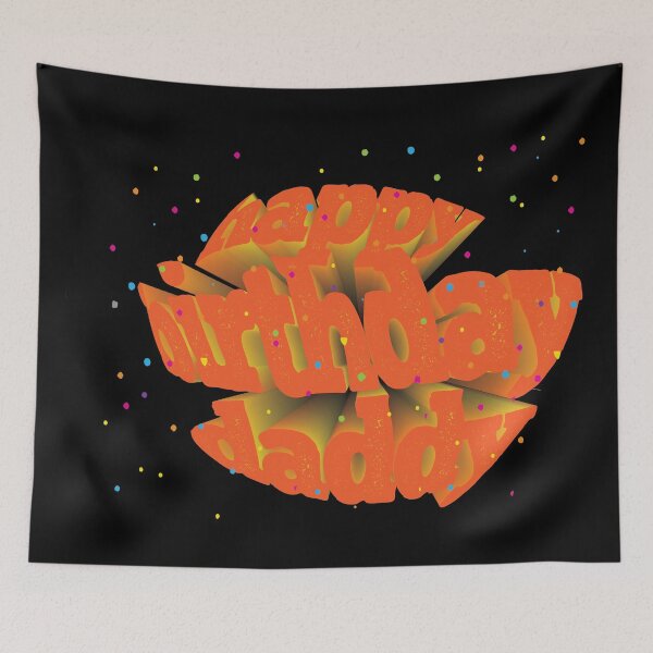 Item preview, Happy Birthday Daddy  designed and sold by dairosedesigns.