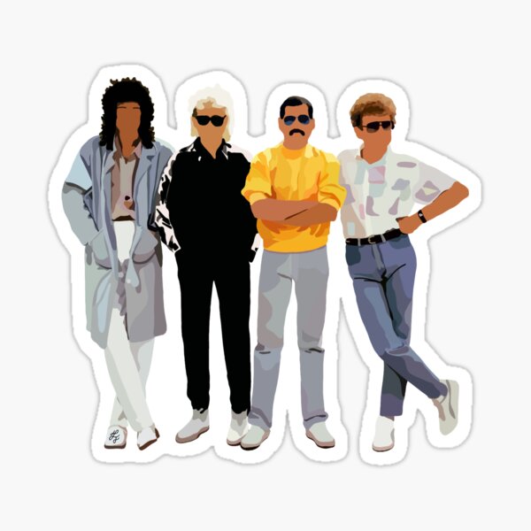 Queen Drawing Sticker