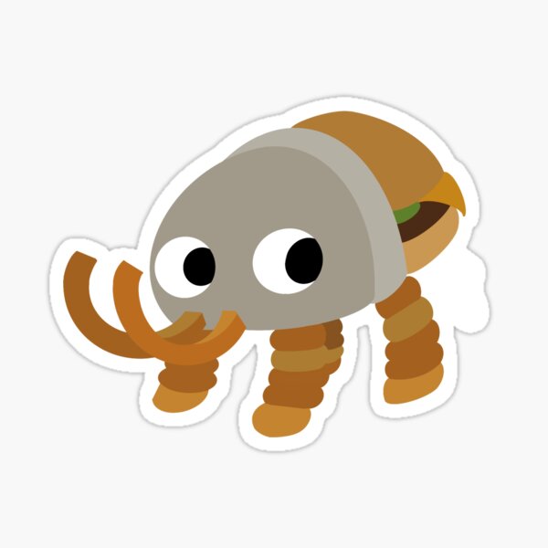 Item preview, Bunger the Burger Bug designed and sold by JoshKretzArt.