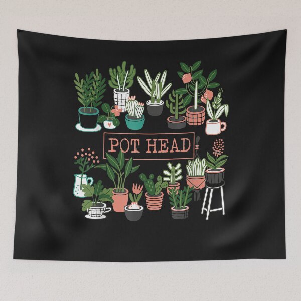 Item preview, Gardening Potted Plant Pot Head T-Shirt designed and sold by Lukifo-Tender.