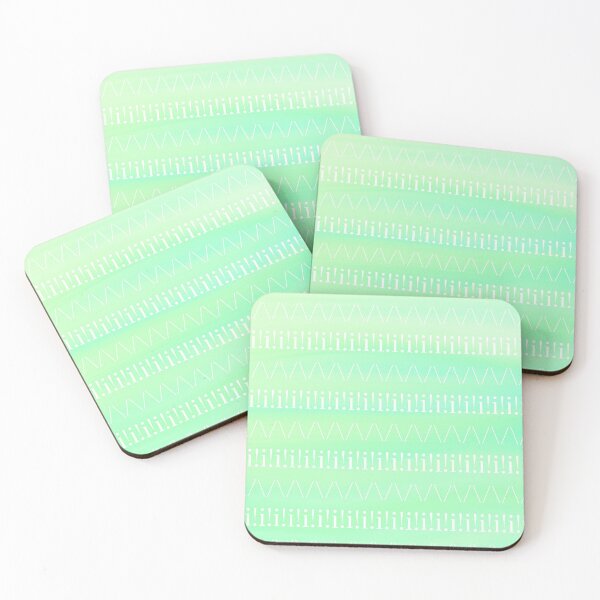 Item preview, Beachy Seafoam Green Pattern designed and sold by Designs By YL.