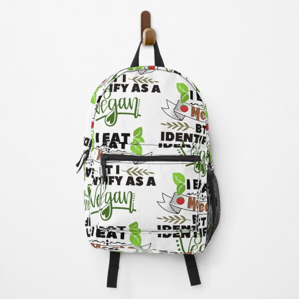 Item preview, I eat meat but i identify as a vegan designed and sold by dogcuddleralert.