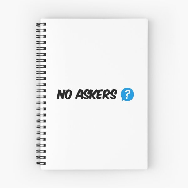 Item preview, No askers designed and sold by suver.