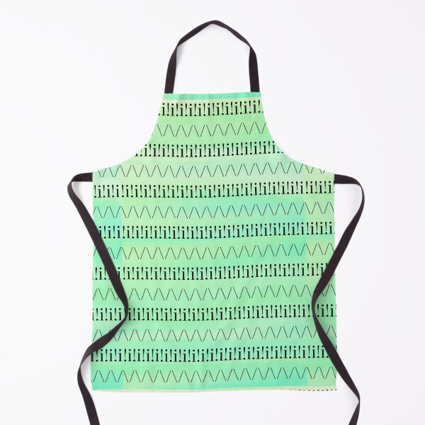 Item preview, Beachy Seafoam Green Pattern- Black designed and sold by Designs By YL.