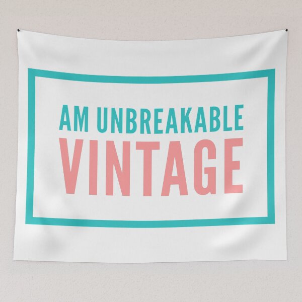 Item preview, Am Unbreakable Vintage designed and sold by suver.