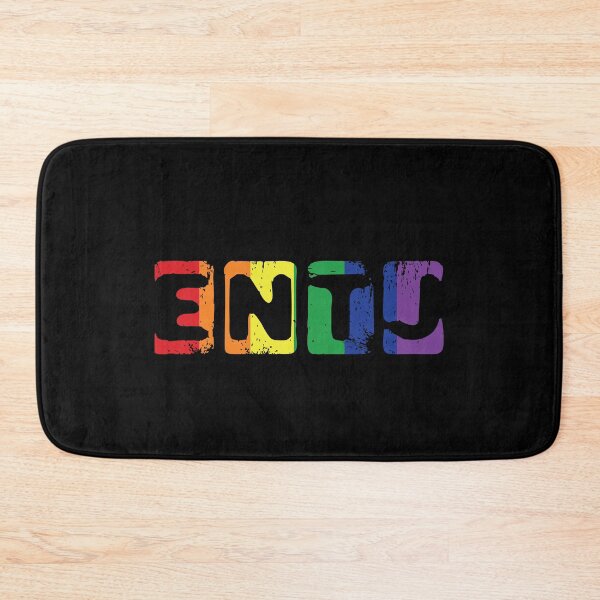 Item preview, ENTJ Myers Briggs Personality Type on a Rainbow Pride Background designed and sold by TheMurphyGirl.