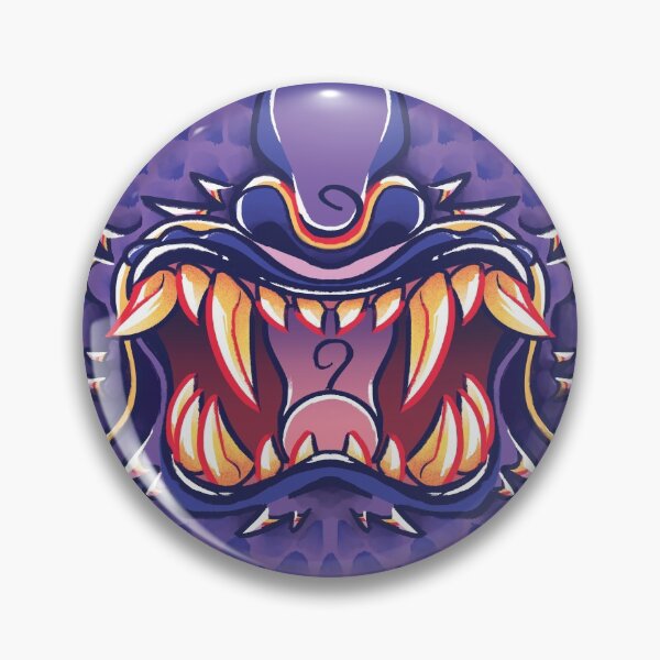Item preview, The Dragon's Grin - Gilded Purple designed and sold by artskls.