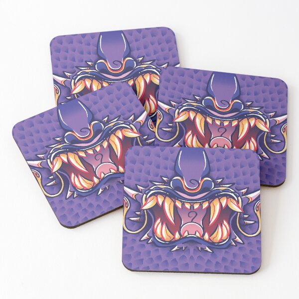 Item preview, The Dragon's Grin - Gilded Purple designed and sold by artskls.