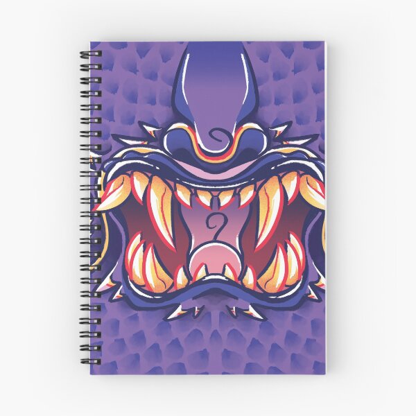 Item preview, The Dragon's Grin - Gilded Purple designed and sold by artskls.