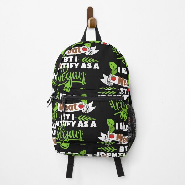 Item preview, I eat meat but i identify as a vegan designed and sold by dogcuddleralert.