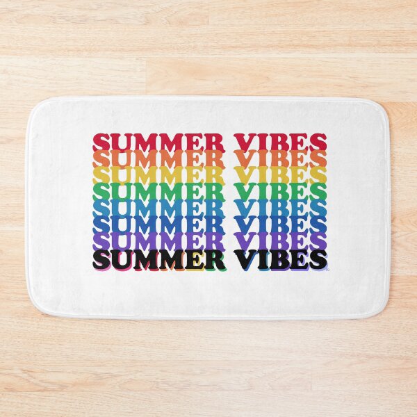 Item preview, Summer Vibes - Gay Rainbow designed and sold by The White Bat.
