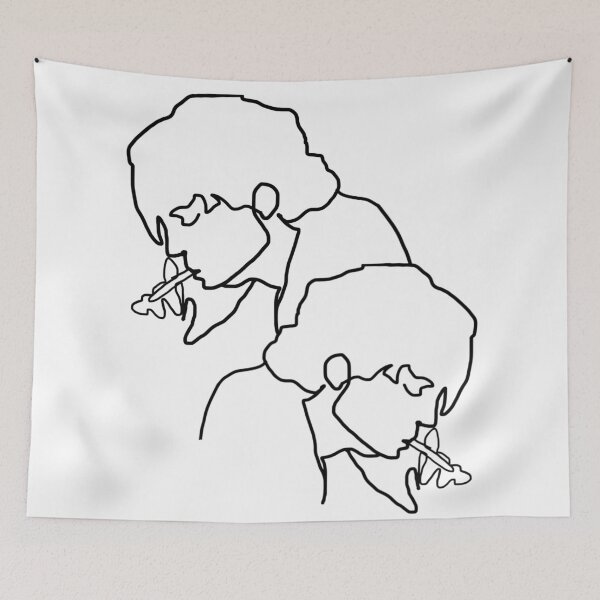 Item preview, Timothée Chalamet as Kyle - Ladybird Print Black designed and sold by elisabethkatee.
