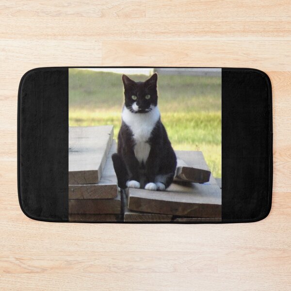 Item preview, Gorgeous Glaring Tuxedo Cat  designed and sold by Latorih10.