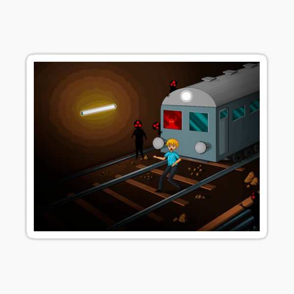 The Haunted Tunnel Sticker