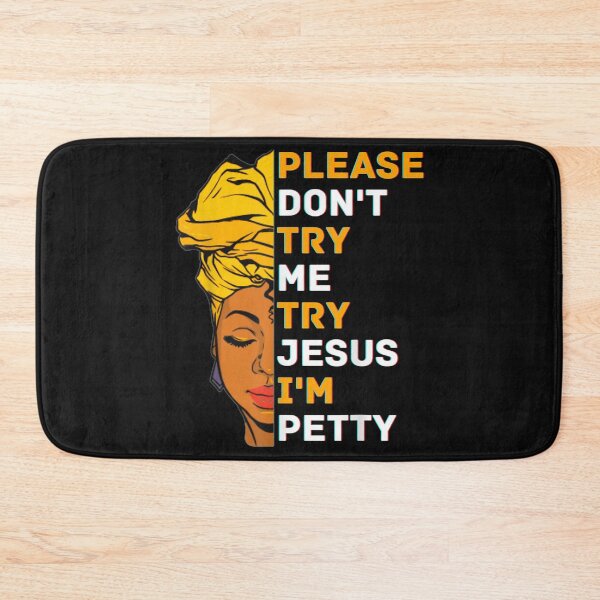 Item preview, Please Don't Try Me Try Jesus Black Girl Magic Melanin Women T-Shirt designed and sold by Lukifo-Super.