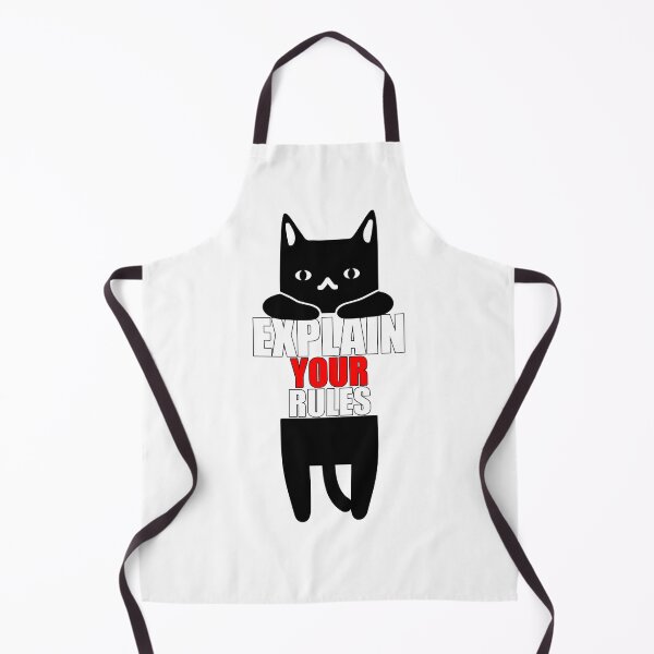 Item preview, Explain Your Rules - Funny Cat Hanging designed and sold by American-Proud.